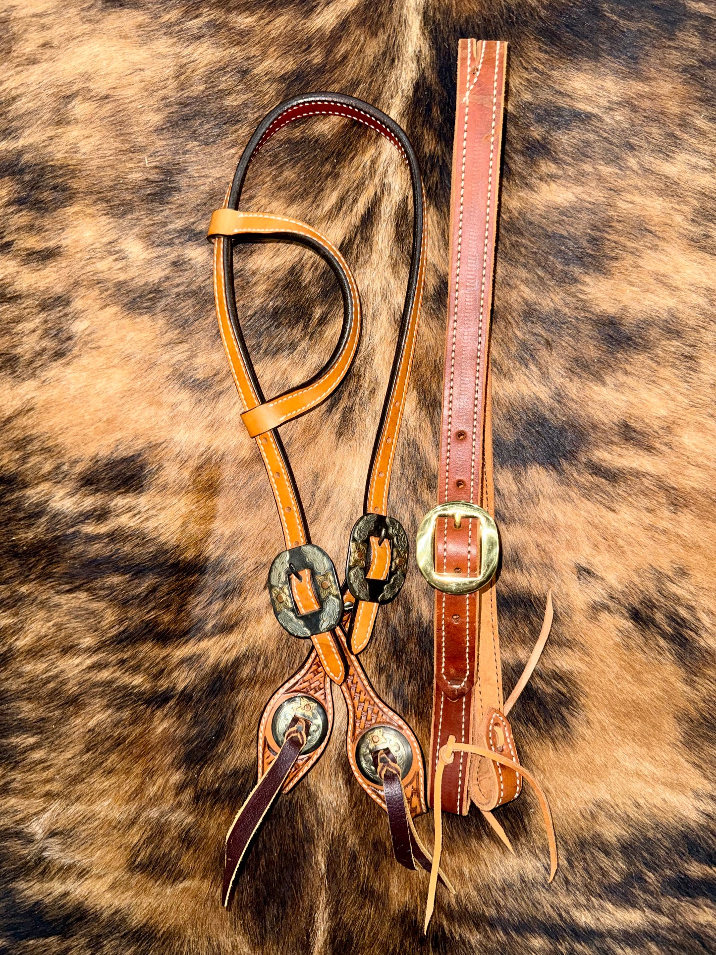 Leather Headstall Combo