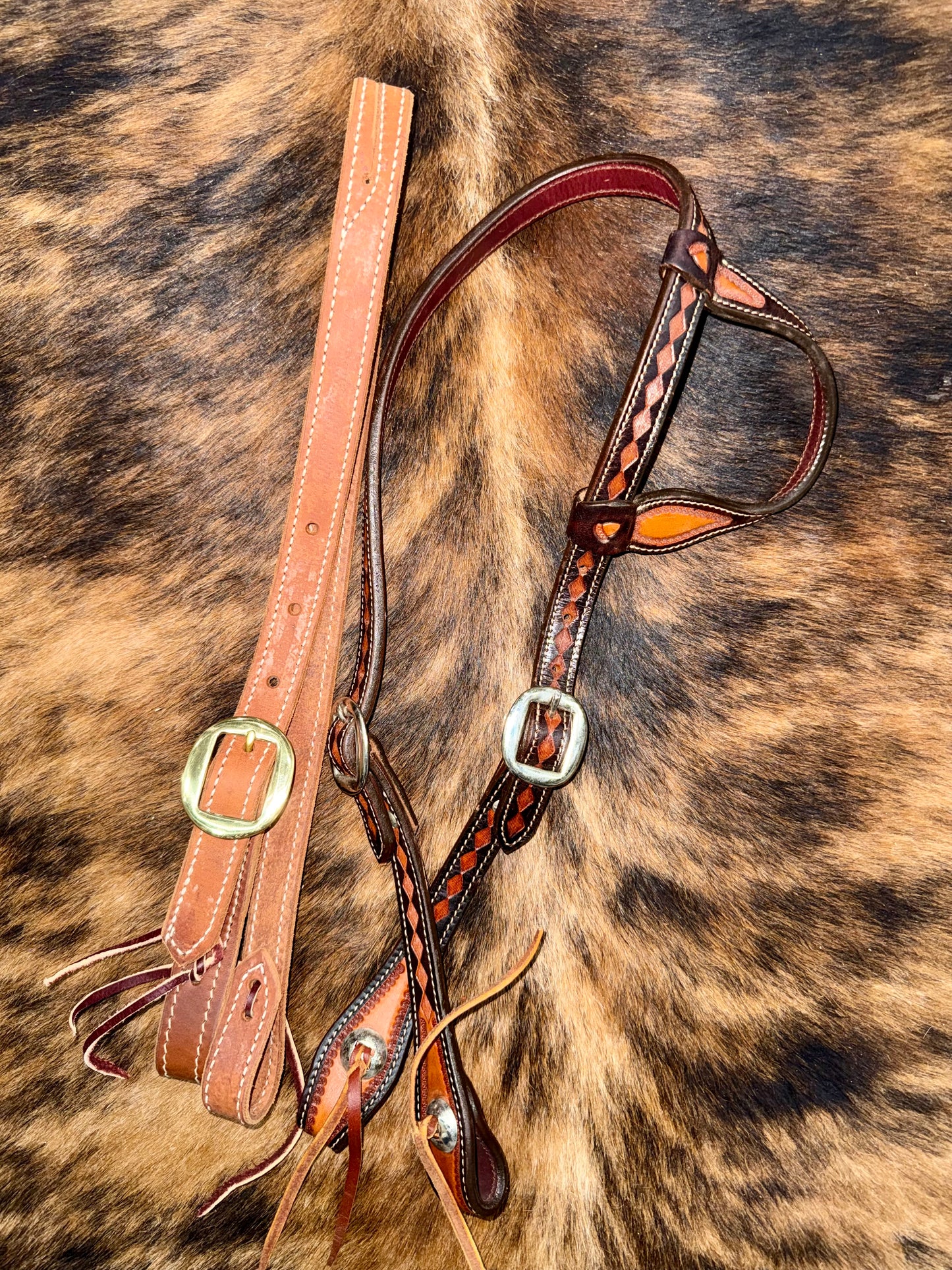 Leather Headstall Combo
