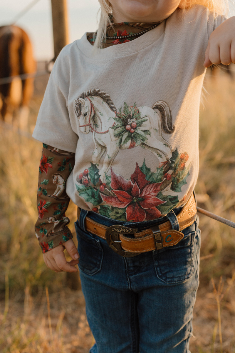 Mini Rockin' Around the Ranch Tee