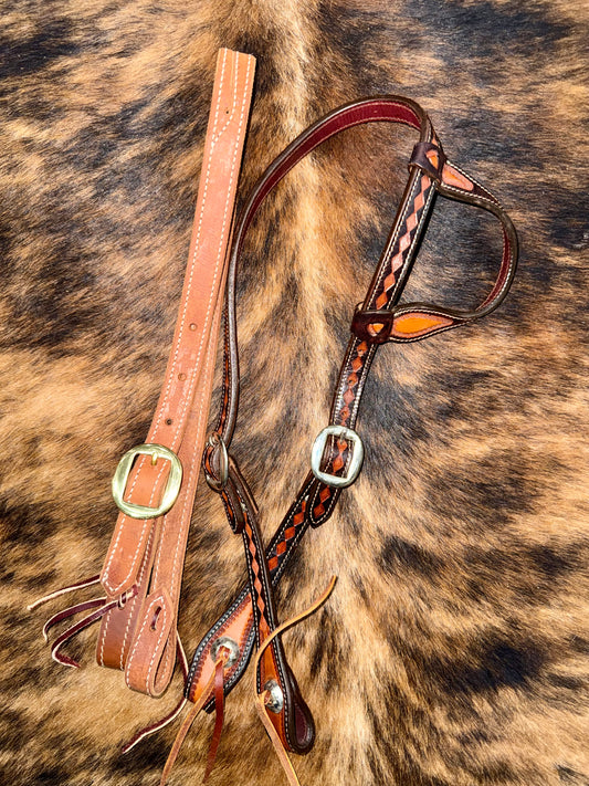 Leather Headstall Combo