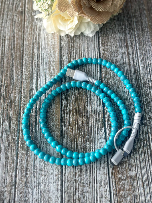 Turquoise Beads • 2 in 1 Charger